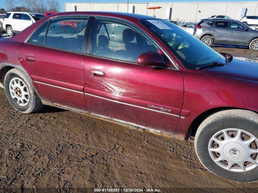 2000 Buick Century Custom VIN: 2G4WS52J9Y1301301 Lot: 41160293