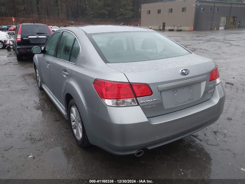 2010 Subaru Legacy 2.5I Premium VIN: 4S3BMBC64A3226499 Lot: 41160338