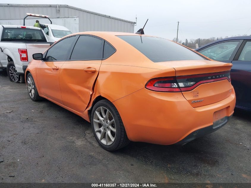 2013 Dodge Dart Sxt VIN: 1C3CDFBA6DD294744 Lot: 41160357