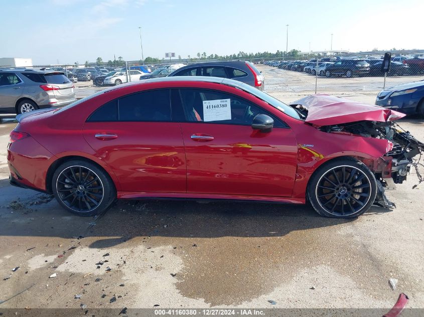 2021 Mercedes-Benz Amg Cla 35 4Matic VIN: W1K5J5BB9MN179314 Lot: 41160380