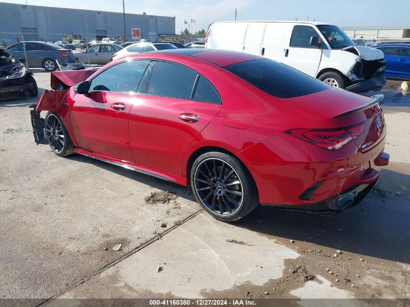 2021 Mercedes-Benz Amg Cla 35 4Matic VIN: W1K5J5BB9MN179314 Lot: 41160380