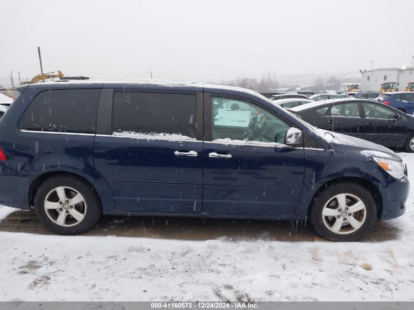 2014 Volkswagen Routan Sel Premium VIN: 2C4RVADG0ER135384 Lot: 41160573