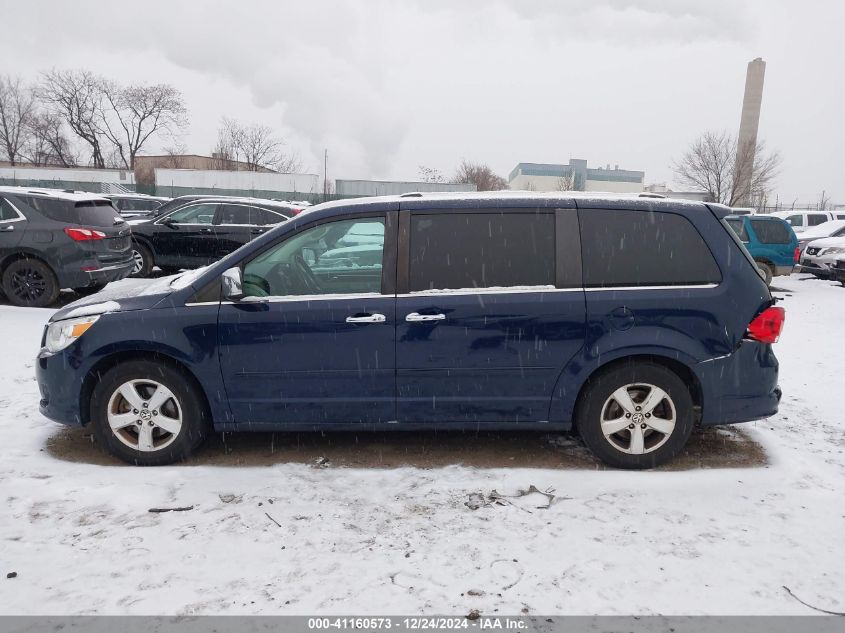 2014 Volkswagen Routan Sel Premium VIN: 2C4RVADG0ER135384 Lot: 41160573