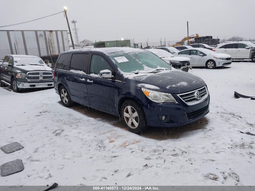 2014 Volkswagen Routan Sel Premium VIN: 2C4RVADG0ER135384 Lot: 41160573