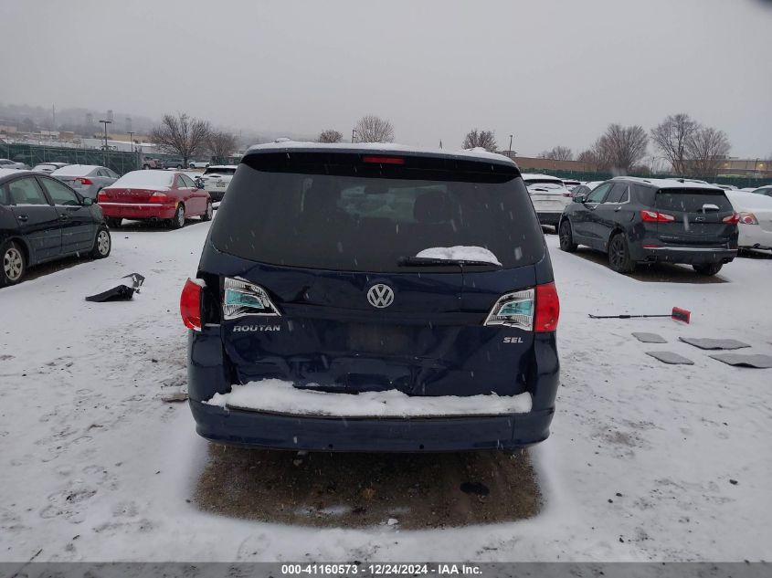 2014 Volkswagen Routan Sel Premium VIN: 2C4RVADG0ER135384 Lot: 41160573