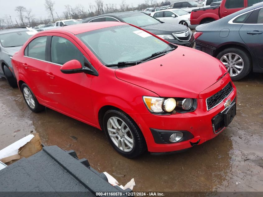 2016 Chevrolet Sonic Lt Auto VIN: 1G1JC5SH2G4111480 Lot: 41160578