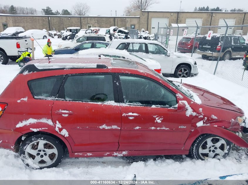 2008 Pontiac Vibe VIN: 5Y2SL65848Z412303 Lot: 41160634