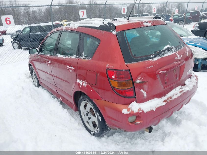 2008 Pontiac Vibe VIN: 5Y2SL65848Z412303 Lot: 41160634