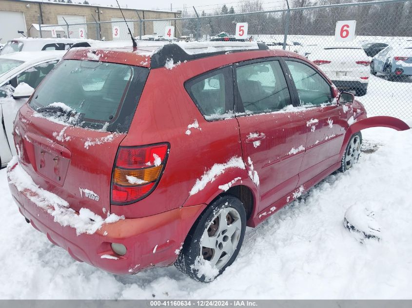 2008 Pontiac Vibe VIN: 5Y2SL65848Z412303 Lot: 41160634