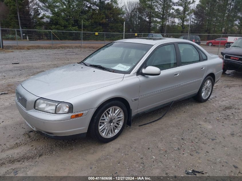 2002 Volvo S80 2.9 VIN: YV1TS92D921271299 Lot: 41160656