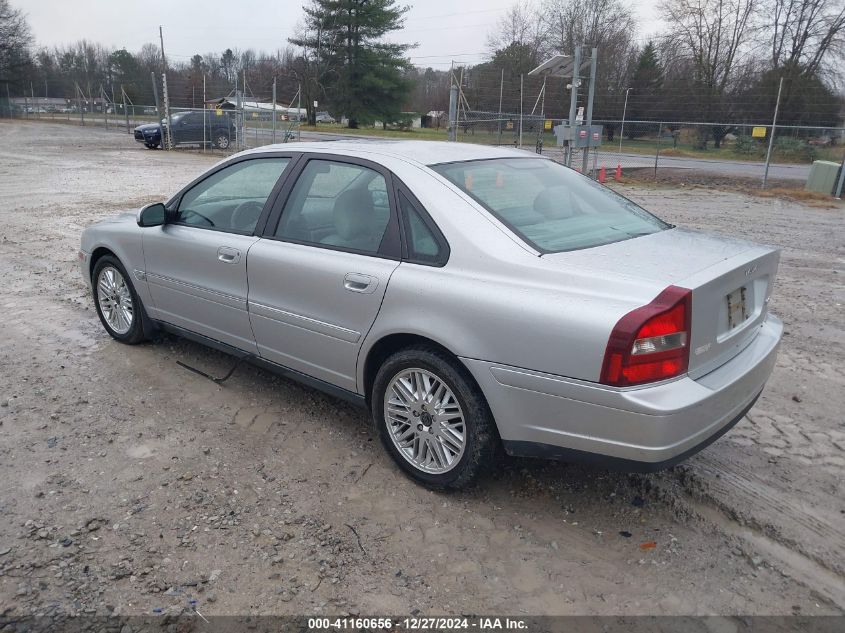 2002 Volvo S80 2.9 VIN: YV1TS92D921271299 Lot: 41160656