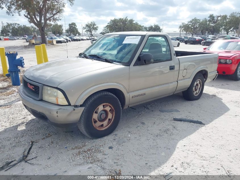 1999 GMC Sonoma Sl VIN: 1GTCS144XX8502911 Lot: 41160683