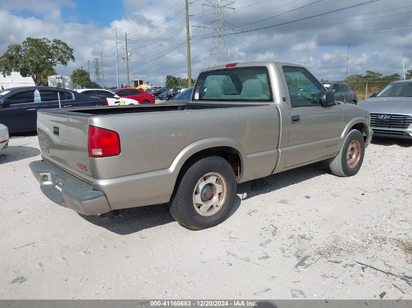 1999 GMC Sonoma Sl VIN: 1GTCS144XX8502911 Lot: 41160683