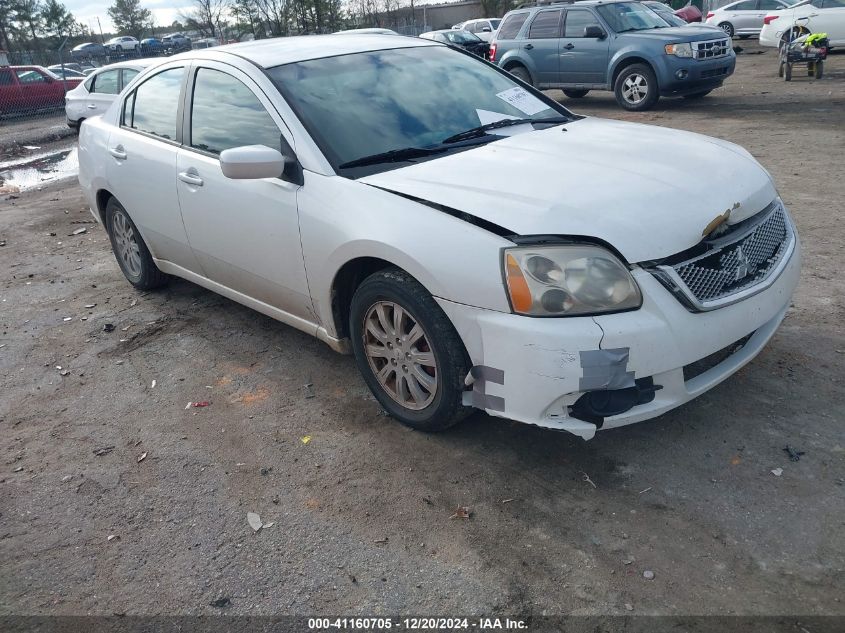 2012 Mitsubishi Galant Fe VIN: 4A32B2FF9CE016857 Lot: 41160705