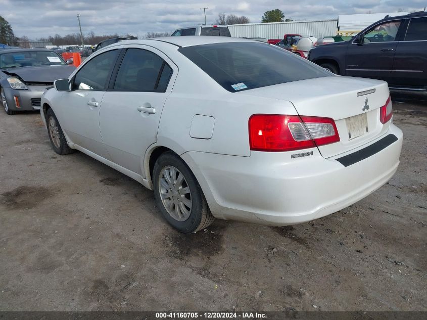 2012 Mitsubishi Galant Fe VIN: 4A32B2FF9CE016857 Lot: 41160705