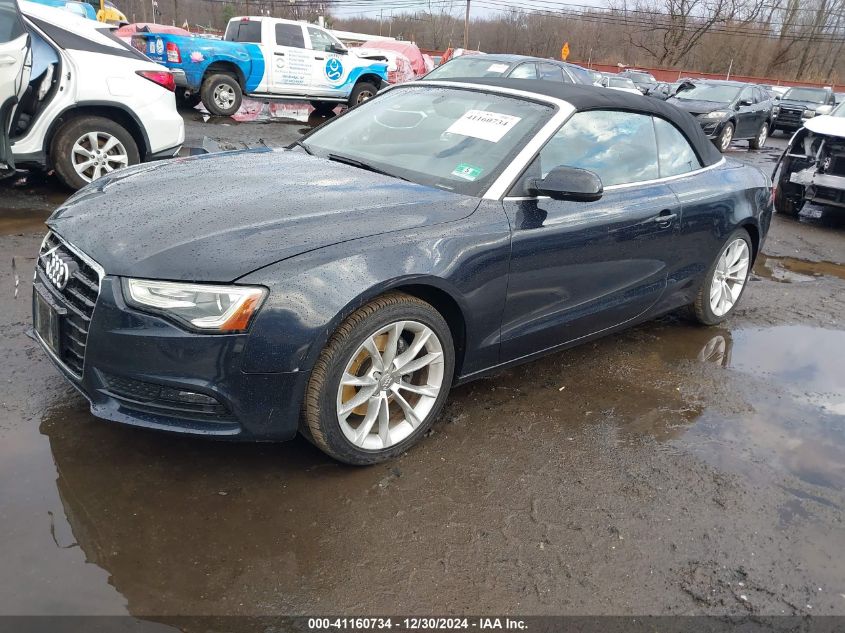 2014 Audi A5 2.0T Premium VIN: WAUCFAFH2EN010180 Lot: 41160734