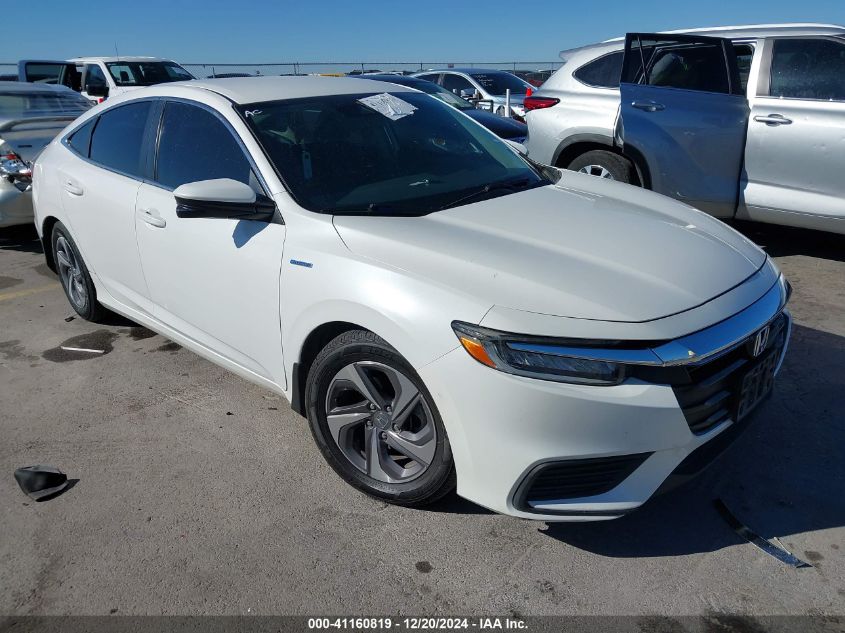 2019 Honda Insight Ex VIN: 19XZE4F51KE033845 Lot: 41160819