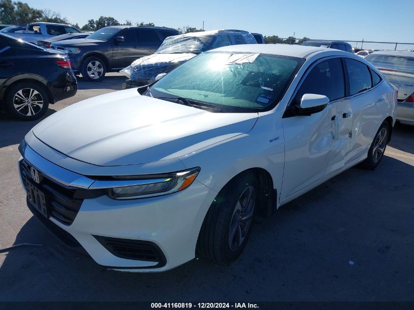 2019 Honda Insight Ex VIN: 19XZE4F51KE033845 Lot: 41160819