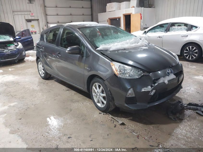 2013 Toyota Prius C Three VIN: JTDKDTB35D1049233 Lot: 41160891