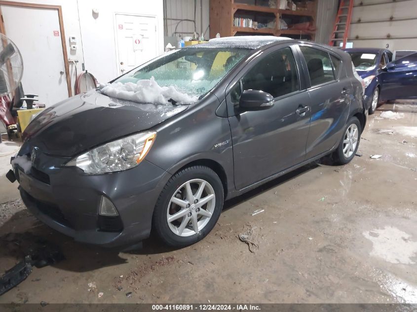 2013 Toyota Prius C Three VIN: JTDKDTB35D1049233 Lot: 41160891