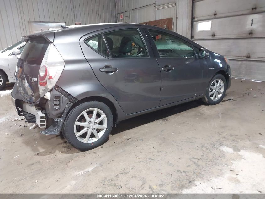 2013 Toyota Prius C Three VIN: JTDKDTB35D1049233 Lot: 41160891