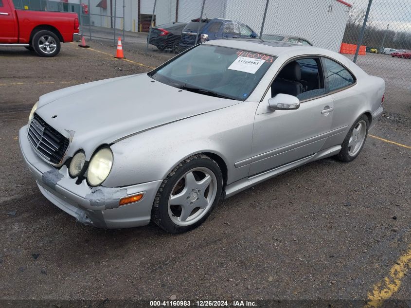 2000 Mercedes-Benz Clk 430 VIN: WDBLJ70G9YF136263 Lot: 41160983