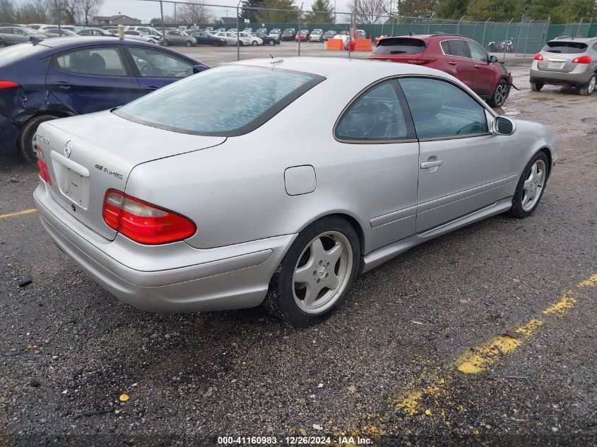 2000 Mercedes-Benz Clk 430 VIN: WDBLJ70G9YF136263 Lot: 41160983