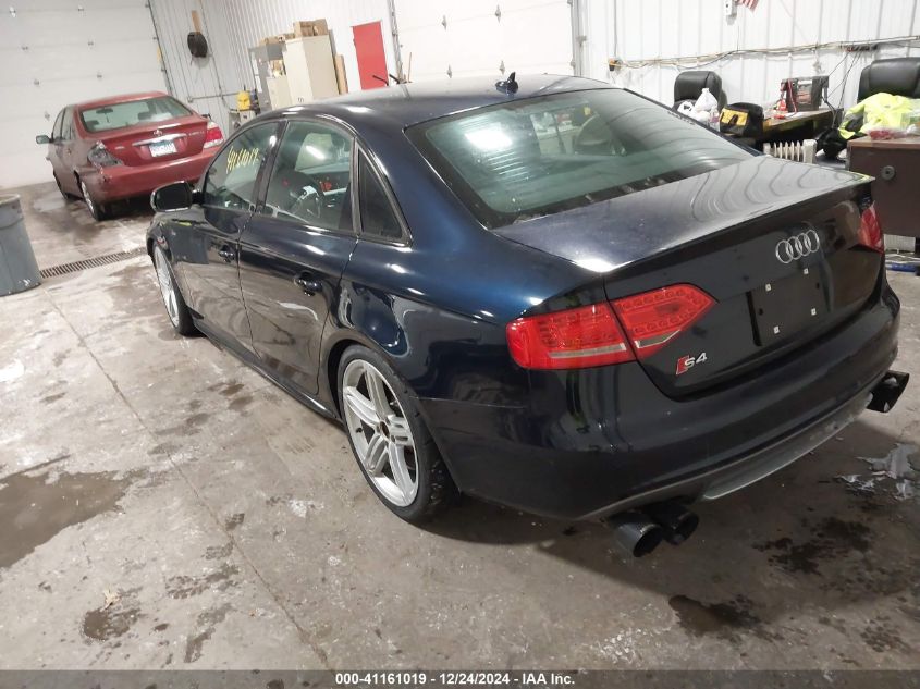 2011 Audi S4 3.0 Premium Plus VIN: WAUBGAFL6BA122688 Lot: 41161019