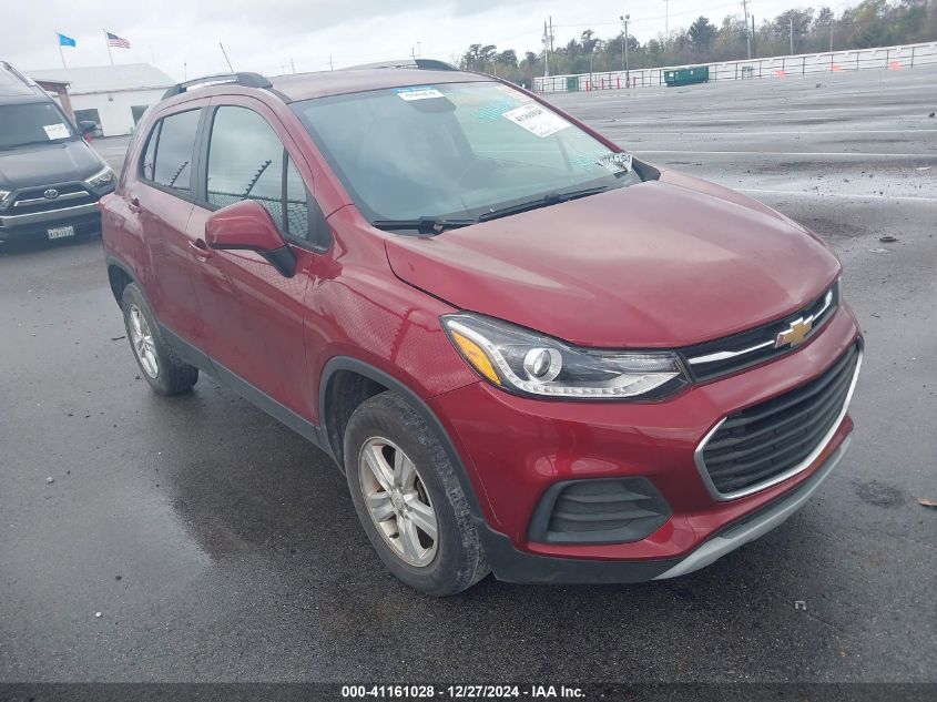 2021 Chevrolet Trax Awd Lt VIN: KL7CJPSB9MB344838 Lot: 41161028