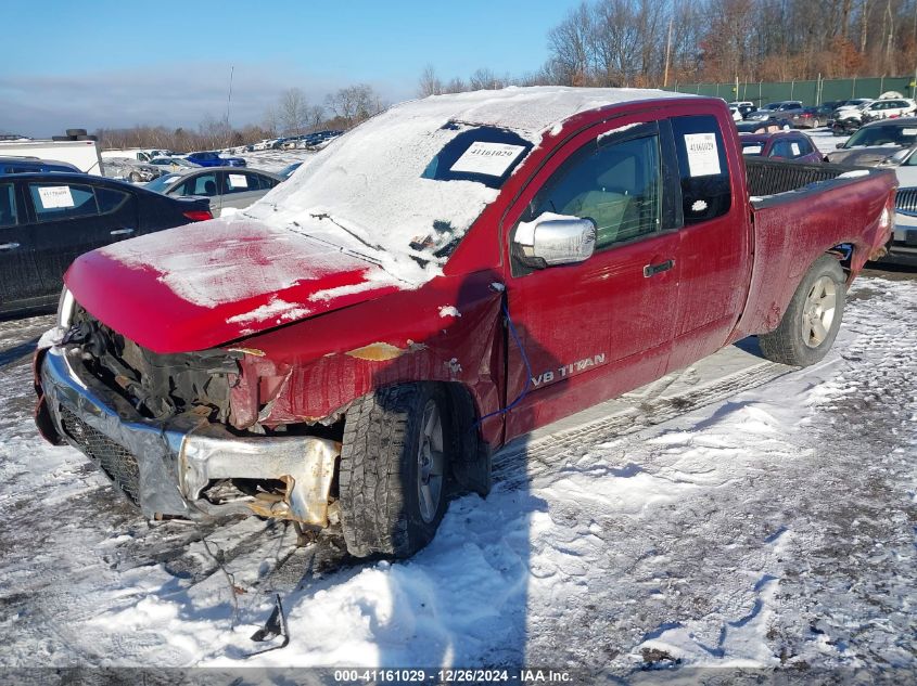 2004 Nissan Titan Se VIN: 1N6AA06A34N587205 Lot: 41161029