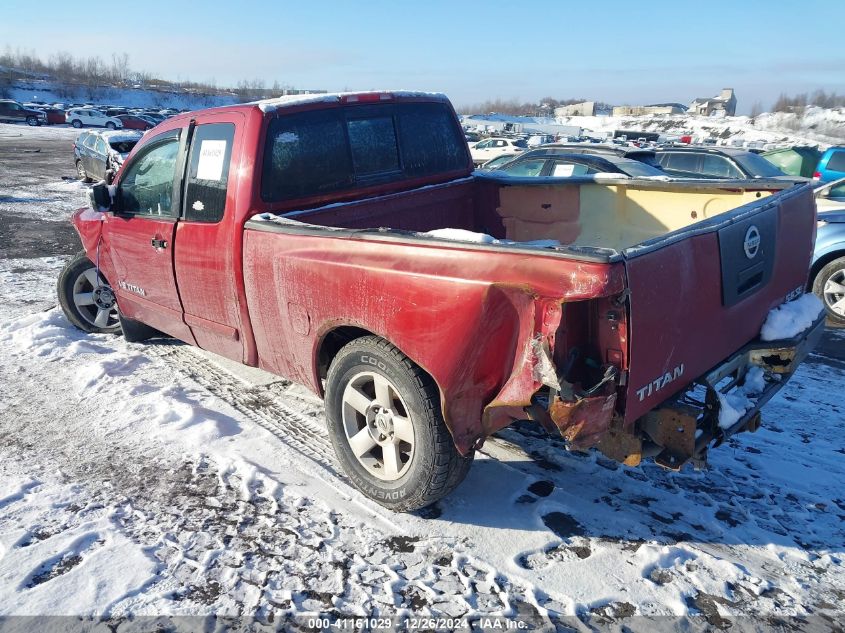 2004 Nissan Titan Se VIN: 1N6AA06A34N587205 Lot: 41161029