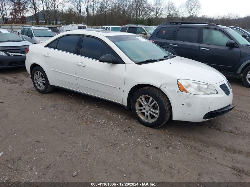 2006 Pontiac G6 Se1 VIN: 1G2ZG558364116250 Lot: 41161086