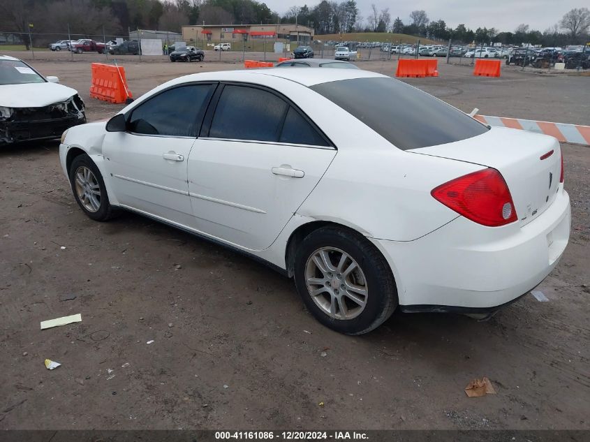 2006 Pontiac G6 Se1 VIN: 1G2ZG558364116250 Lot: 41161086