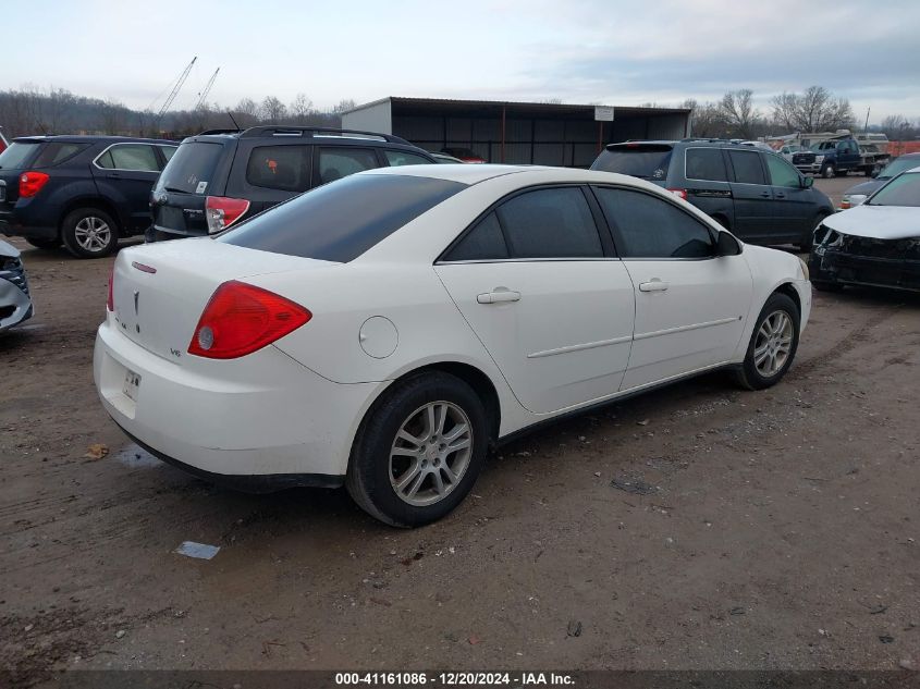 2006 Pontiac G6 Se1 VIN: 1G2ZG558364116250 Lot: 41161086