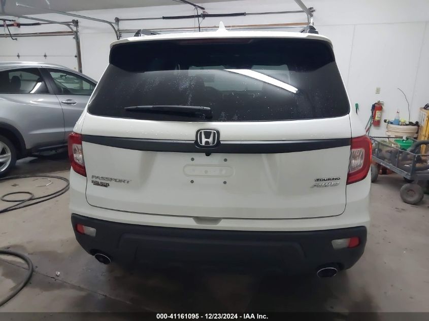 2019 Honda Passport Touring VIN: 5FNYF8H93KB017608 Lot: 41161095