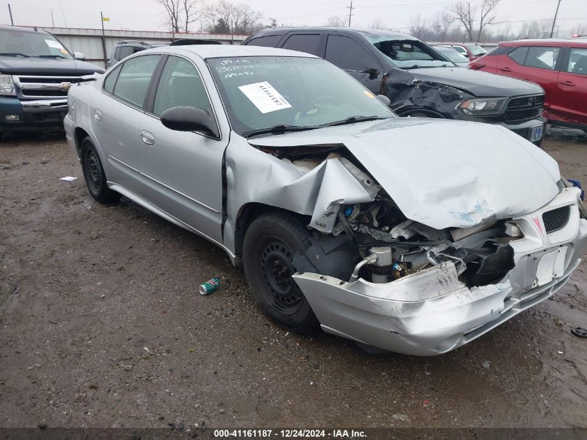 2004 Pontiac Grand Am Se1 VIN: 1G2NF52E14C204289 Lot: 41161187