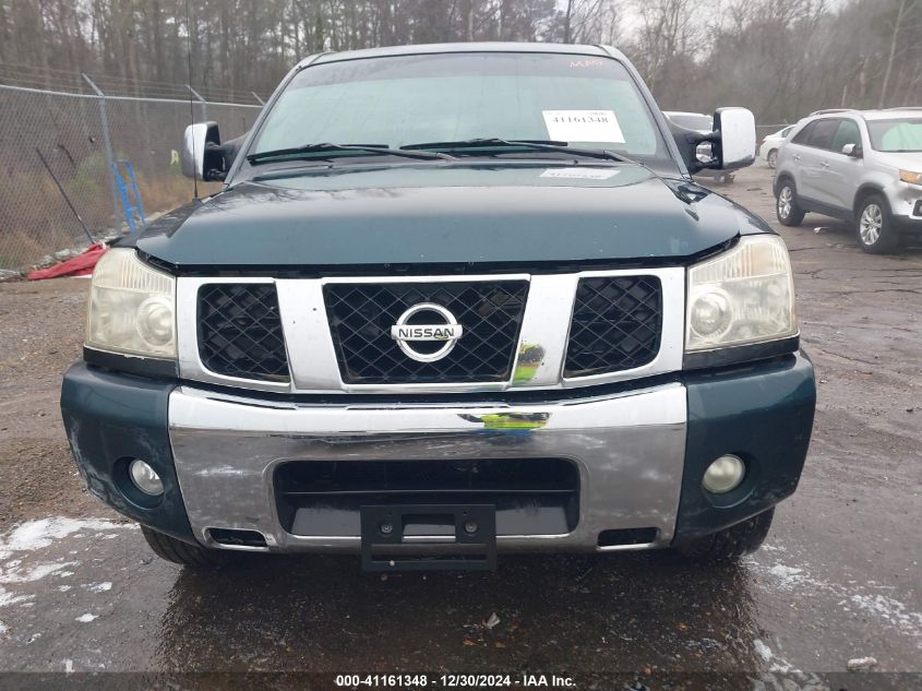 2004 Nissan Titan Le VIN: 1N6AA07A04N526330 Lot: 41161348