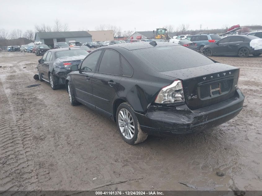 2010 Volvo S40 2.4I VIN: YV1382MS7A2509354 Lot: 41161376