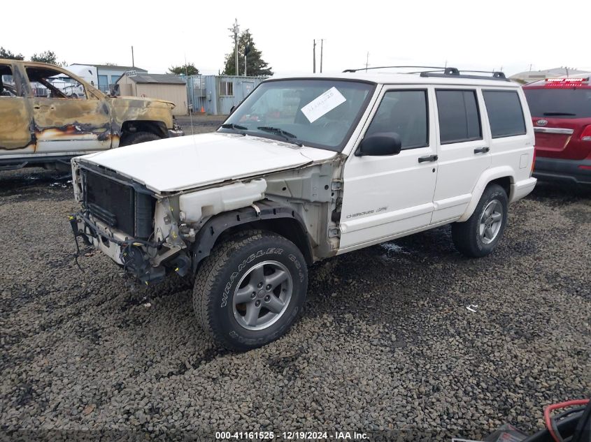 1999 Jeep Cherokee Classic/Sport VIN: 1J4FF68S6XL592900 Lot: 41161525