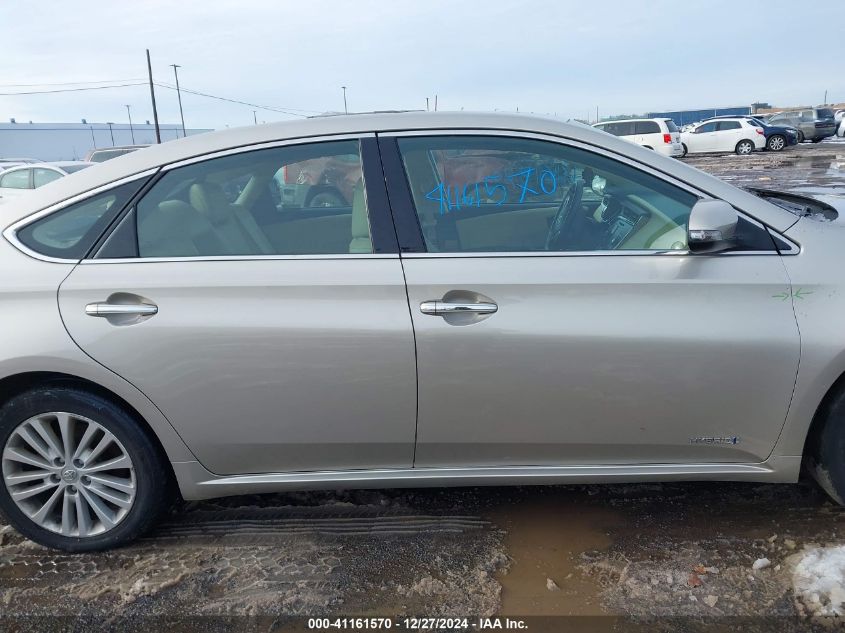 2013 Toyota Avalon Hybrid Xle Touring VIN: 4T1BD1EB2DU010732 Lot: 41161570