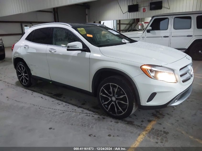 2016 Mercedes-Benz Gla 250 VIN: WDCTG4EB4GJ231637 Lot: 41161573