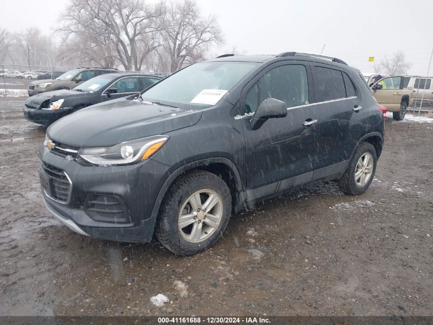 2017 Chevrolet Trax Lt VIN: 3GNCJPSB2HL217279 Lot: 41161688