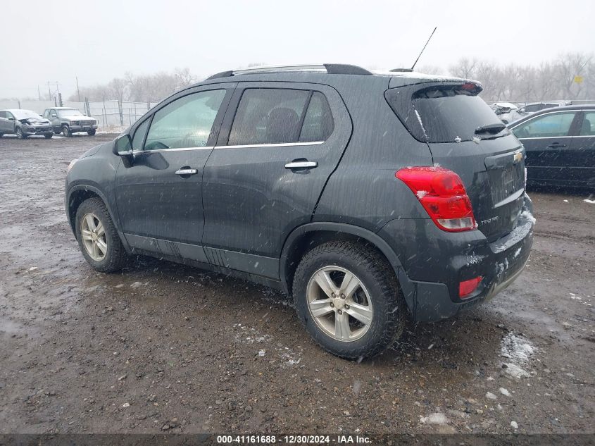 2017 Chevrolet Trax Lt VIN: 3GNCJPSB2HL217279 Lot: 41161688