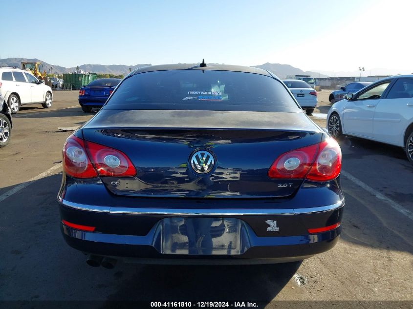 2012 Volkswagen Cc Sport VIN: WVWMP7AN9CE510628 Lot: 41161810