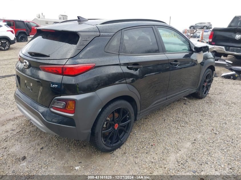 2021 Hyundai Kona Night VIN: KM8K63A54MU668381 Lot: 41161825