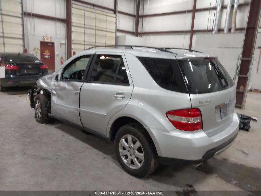 2006 Mercedes-Benz Ml 350 4Matic VIN: 4JGBB86E76A068539 Lot: 41161861