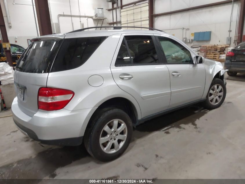 2006 Mercedes-Benz Ml 350 4Matic VIN: 4JGBB86E76A068539 Lot: 41161861