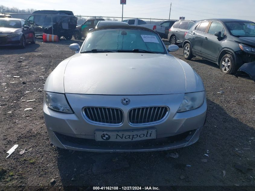 2008 BMW Z4 3.0Si VIN: 4USBU53538LX04277 Lot: 41162108