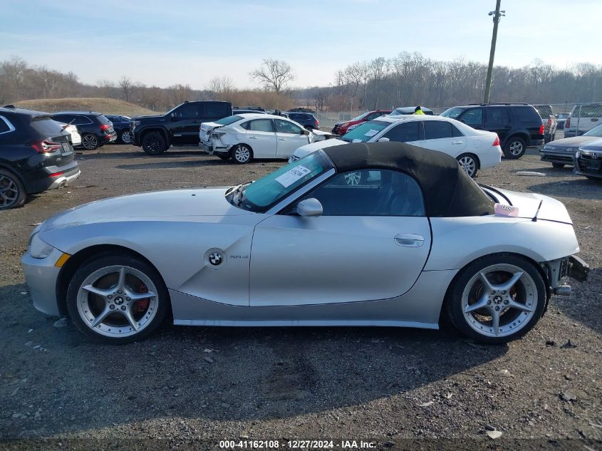 2008 BMW Z4 3.0Si VIN: 4USBU53538LX04277 Lot: 41162108