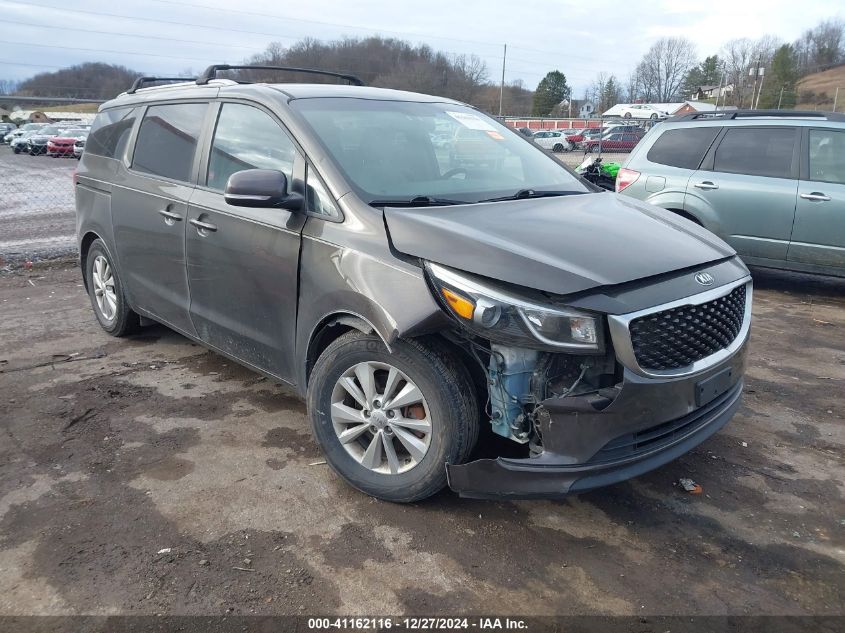 2015 Kia Sedona Lx VIN: KNDMB5C15F6073206 Lot: 41162116